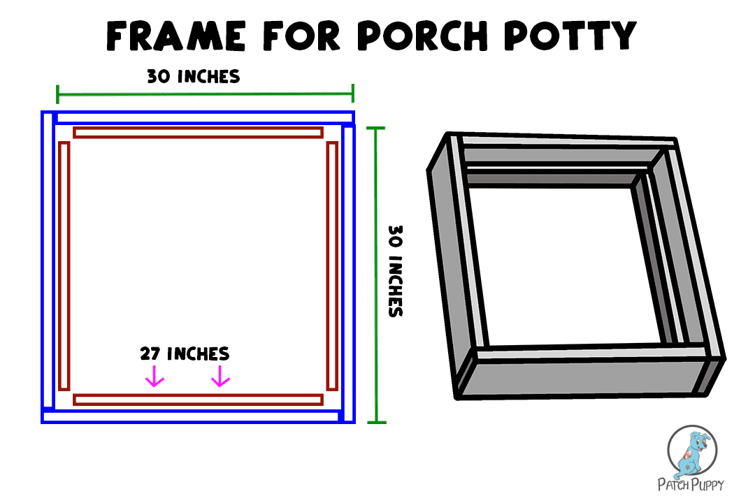 DIY Porch Potty for Dogs